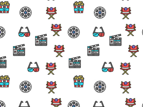 3D Fun Movie Vinyl Wrap Pattern~Rwraps Series 914 Digitally Printed Vinyl Wrap~0