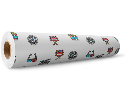 3D Fun Movie Wrap Film Wholesale Roll~Rwraps Series 914 Digitally Printed Vinyl Roll~5