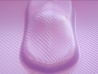 3D Purple Carbon Fiber Speed Shape