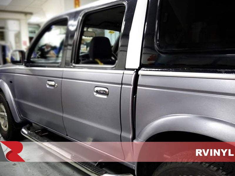 3M 1080 Series Brushed Steel Rear Driver Door Rwrap