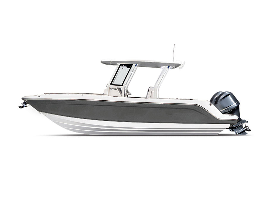 3M 2080 Gloss Charcoal Metallic Motorboat Wraps