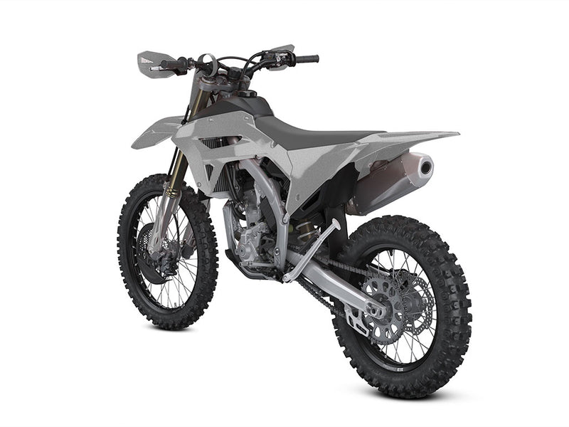 3M 1080 Gloss Sterling Silver Dirt Bike Vinyl Wraps