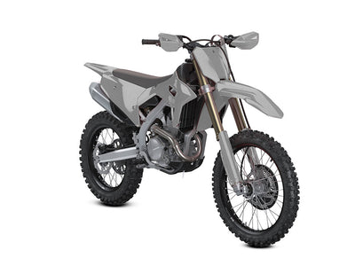 3M 1080 Gloss Sterling Silver Dirt Bike Wraps