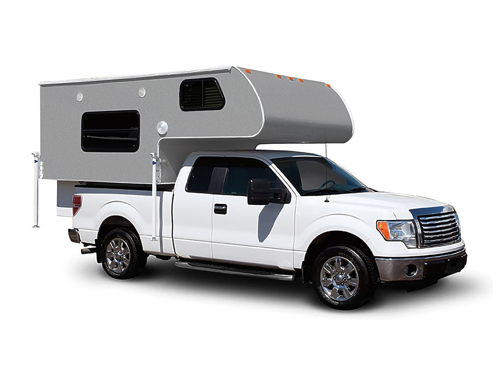3M™ 1080 Gloss Sterling Silver Truck Camper Wraps | Slide-In Campers ...