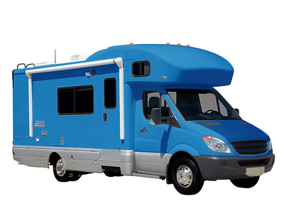 3M 1080 Gloss Blue Fire DIY RV Wraps