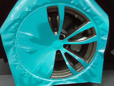 3M™ 1080 Gloss Atomic Teal Custom Wheel Installation Process