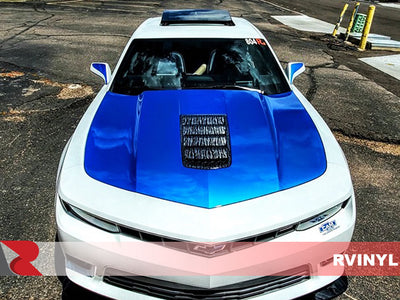 3M™ 1080 Series - Gloss Blue Fire Customized Wrap