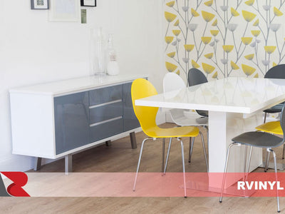 3M Gloss Storm Gray Furniture Drawer Wrap