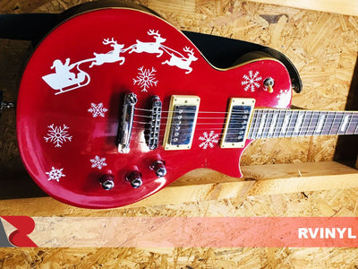 3M™ Gloss Red Metallic Electric Guitar Skin Wrap