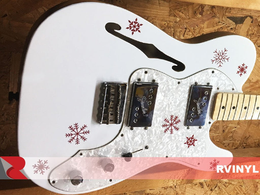 3M™ Gloss Guitar Wrap White Gold Sparkle