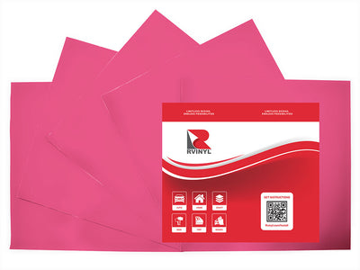 3M 180mC Magenta Craft Vinyl Sheet Pack