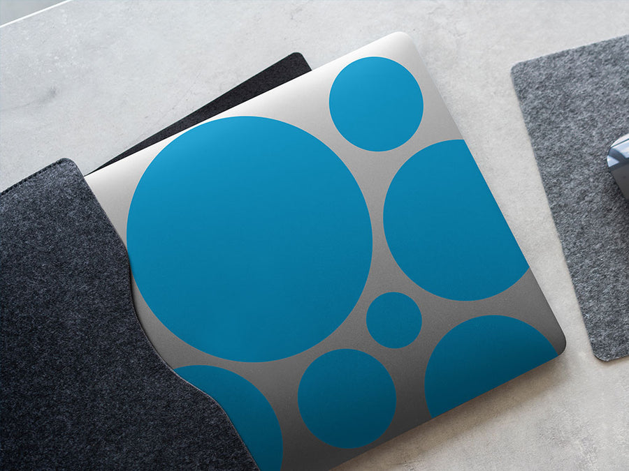3M 180mC Light Blue DIY Laptop Stickers