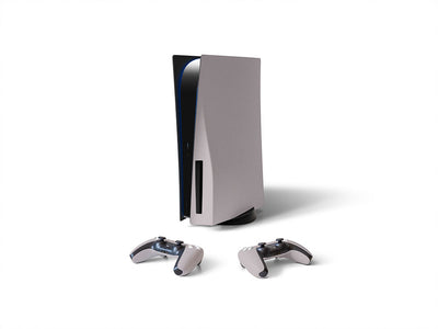 3M 180mC Satin Aluminum Sony PS5 DIY Skin
