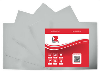 3M 180mC Light Gray Craft Vinyl Sheet Pack