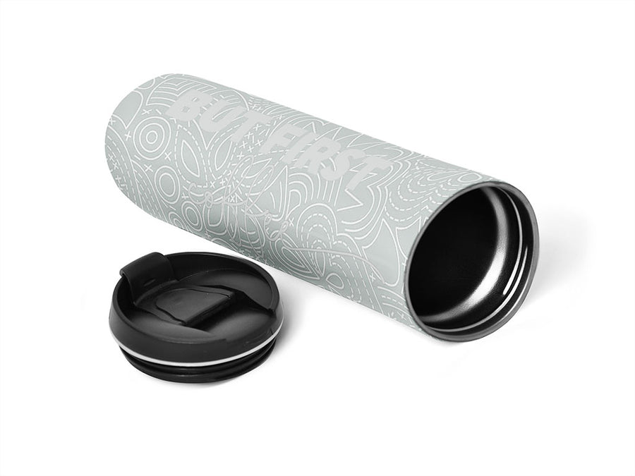 3M 180mC Light Gray Water Bottle DIY Stickers