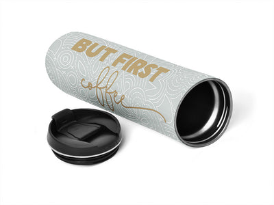 3M 180mC Satin Gold Water Bottle DIY Stickers