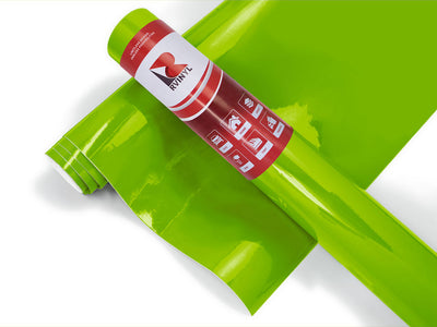 3M Controltac 180mC Lime Green Vinyl Film
