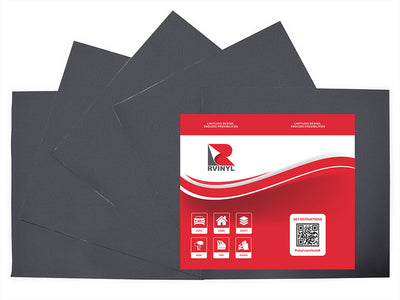 3M 180mC Slate Metallic Craft Vinyl Sheet Pack