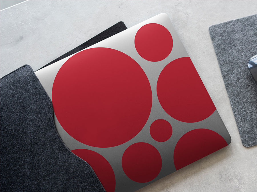 3M 180mC Perfect Match Red DIY Laptop Stickers