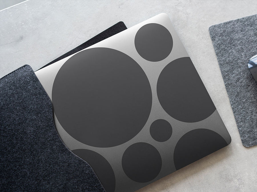 3M 180mC Dark Gray DIY Laptop Stickers