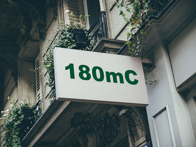 3M Controltac 180mC Dark Green Installed Building Sign