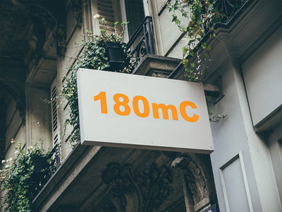 3M Controltac 180mC Apricot Installed Building Sign
