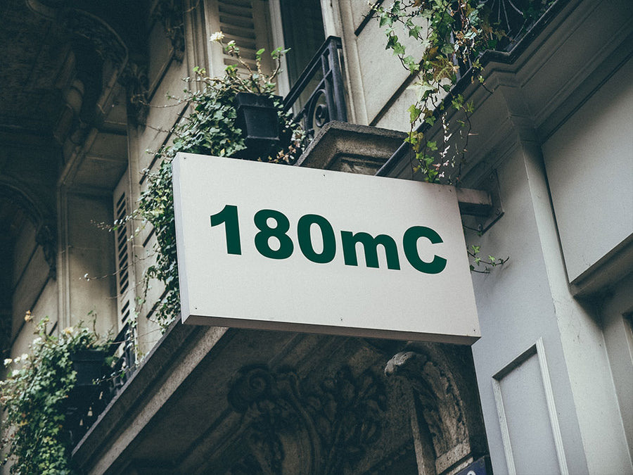 3M Controltac 180mC Forest Green Installed Building Sign