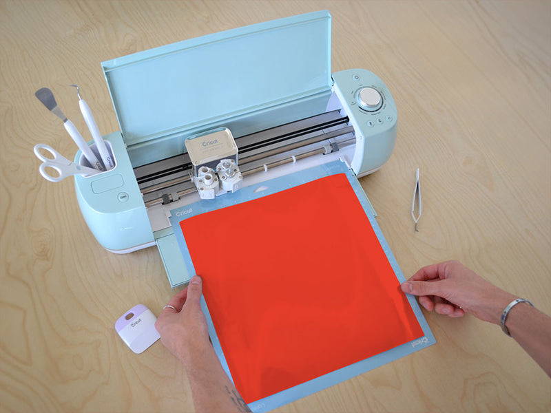 3M 180mC Red orange Cricut Compatible Vinyl