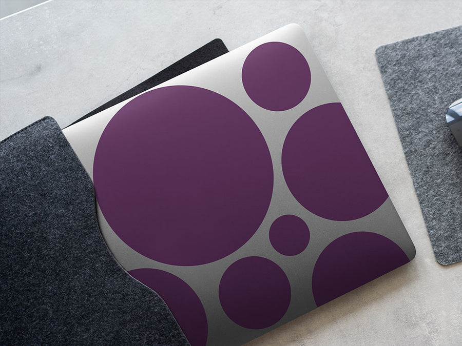3M 180mC Plum DIY Laptop Stickers
