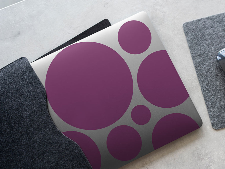 3M 180mC Dark Violet DIY Laptop Stickers