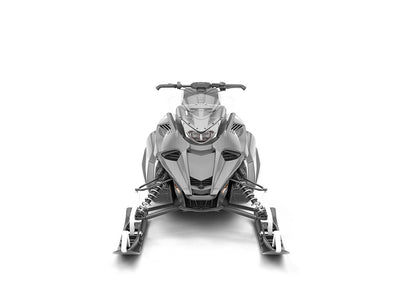 3M 2080 Brushed Steel DIY Snowmobile Wraps