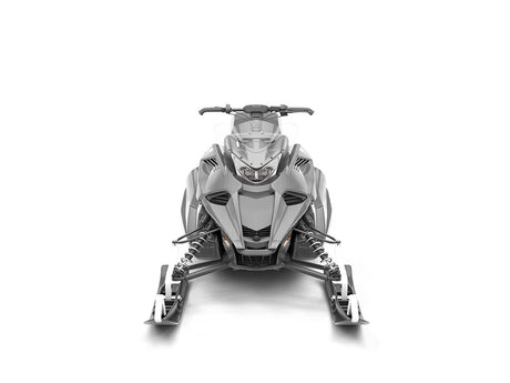 3M 2080 Brushed Steel DIY Snowmobile Wraps
