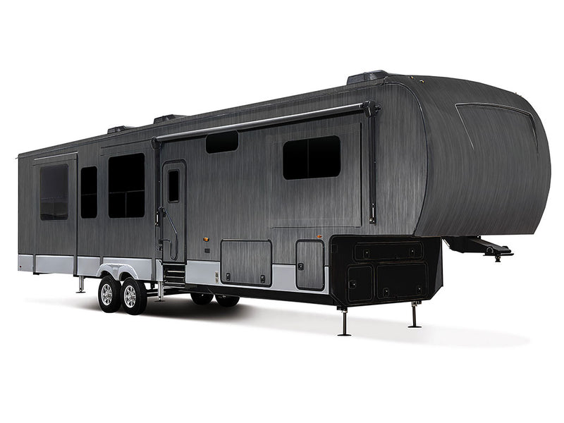 3M 2080 Brushed Black Metallic Do-It-Yourself 5th Wheel Travel Trailer Wraps