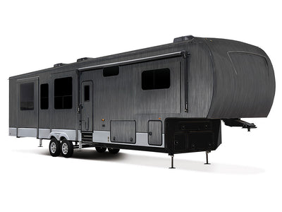3M 2080 Brushed Black Metallic Do-It-Yourself 5th Wheel Travel Trailer Wraps