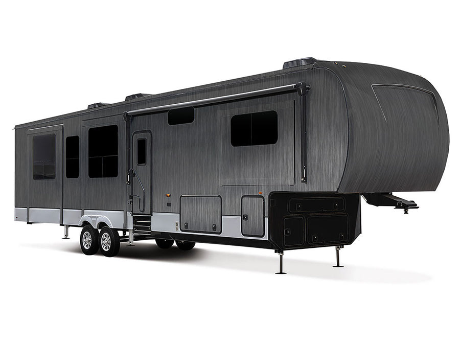 3M 2080 Brushed Black Metallic Do-It-Yourself 5th Wheel Travel Trailer Wraps