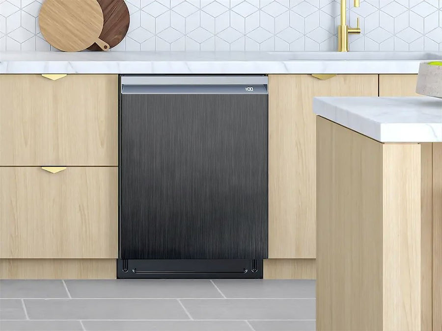 3M™ 2080 Brushed Black Metallic Custom Dishwasher Cover