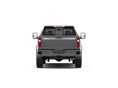3M 2080 Brushed Black Metallic Truck Vinyl Wraps