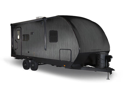 3M 2080 Brushed Black Metallic Travel Trailer Wraps