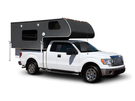 3M 2080 Brushed Black Metallic Truck Camper Wraps