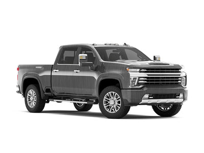 3M 2080 Brushed Black Metallic Truck Wraps