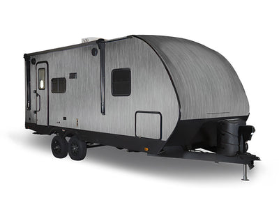 3M 2080 Brushed Titanium Travel Trailer Wraps