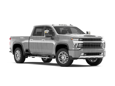 3M 2080 Brushed Titanium Truck Wraps