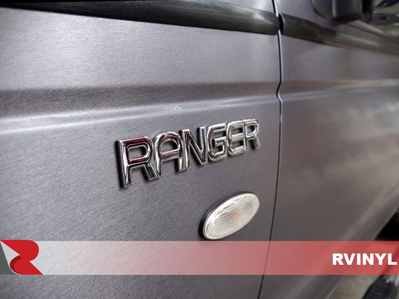 3M 2080 Series Brushed Aluminum Logo DIY Wrap