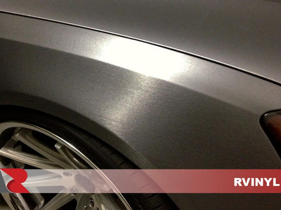 3M 2080 Series Brushed Aluminum Rear Wheel Rwrap