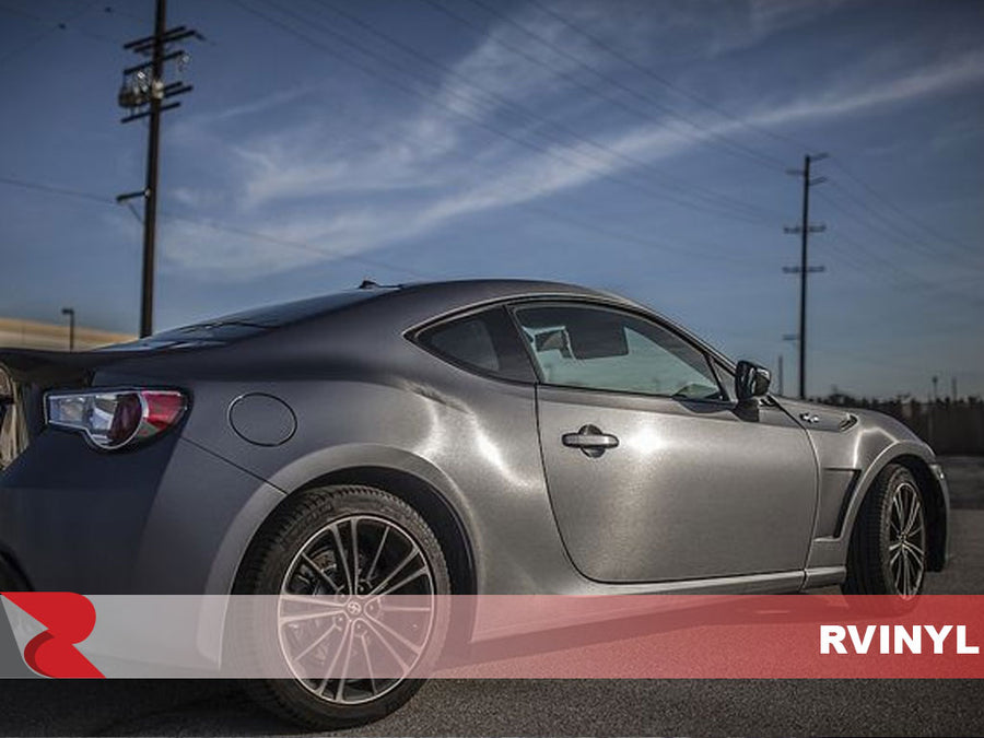 3M 2080 Series Brushed Steel Rear Passenger Side Rwrap