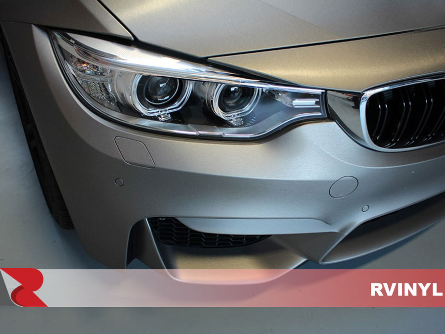 3M 2080 Series Brushed Titanium Headlight Rwrap