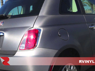 3M 2080 Series Carbon Fiber Anthracite Rear Rwrap