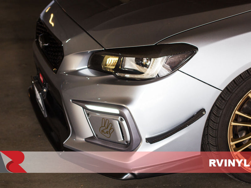 3M™ Series 2080 Black Carbon Fiber Custom Headlight Cover Wrap