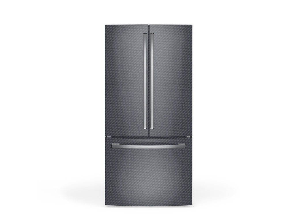 3M™ 2080 Carbon Fiber Anthracite Refrigerator Wraps | Fridge Wraps