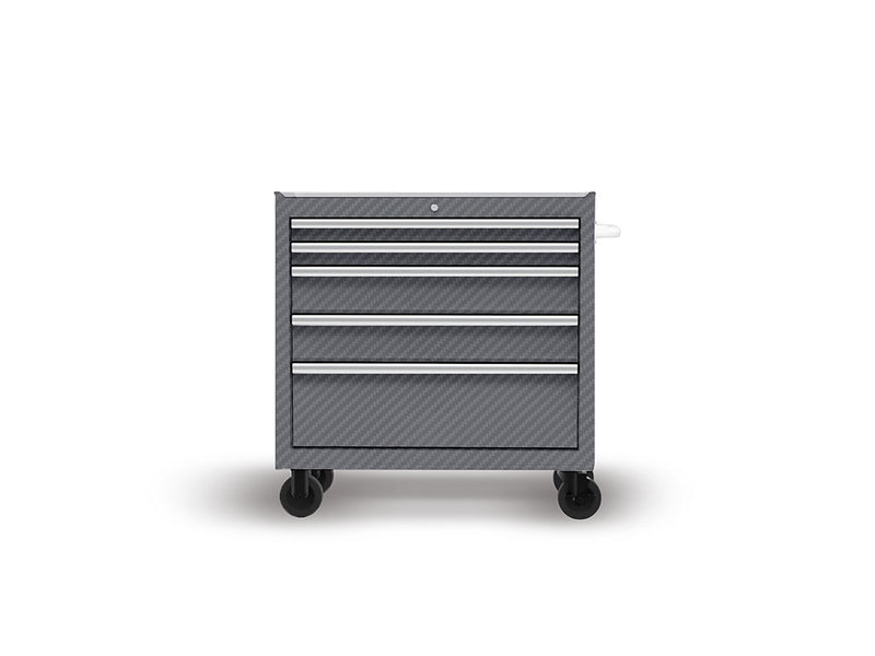 3M 2080 Carbon Fiber Anthracite DIY Tool Cabinet Wraps